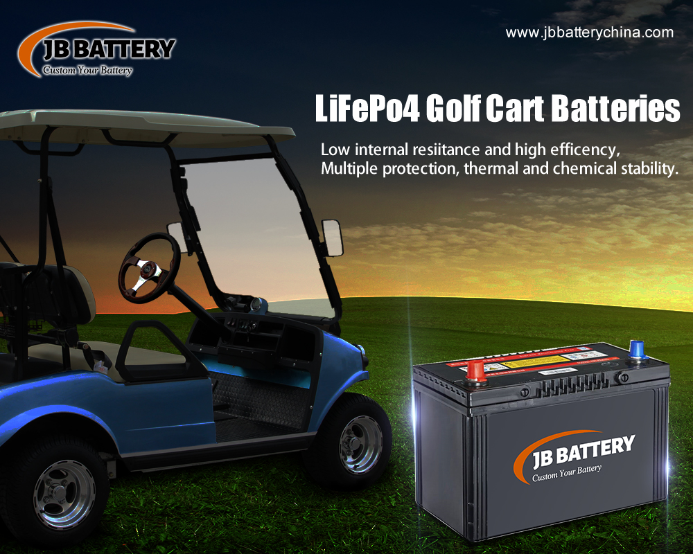 Vantaggio dei vantaggi associati a Custom Made LifePo4 Lithium Ion Golf Cart Battery Pack
