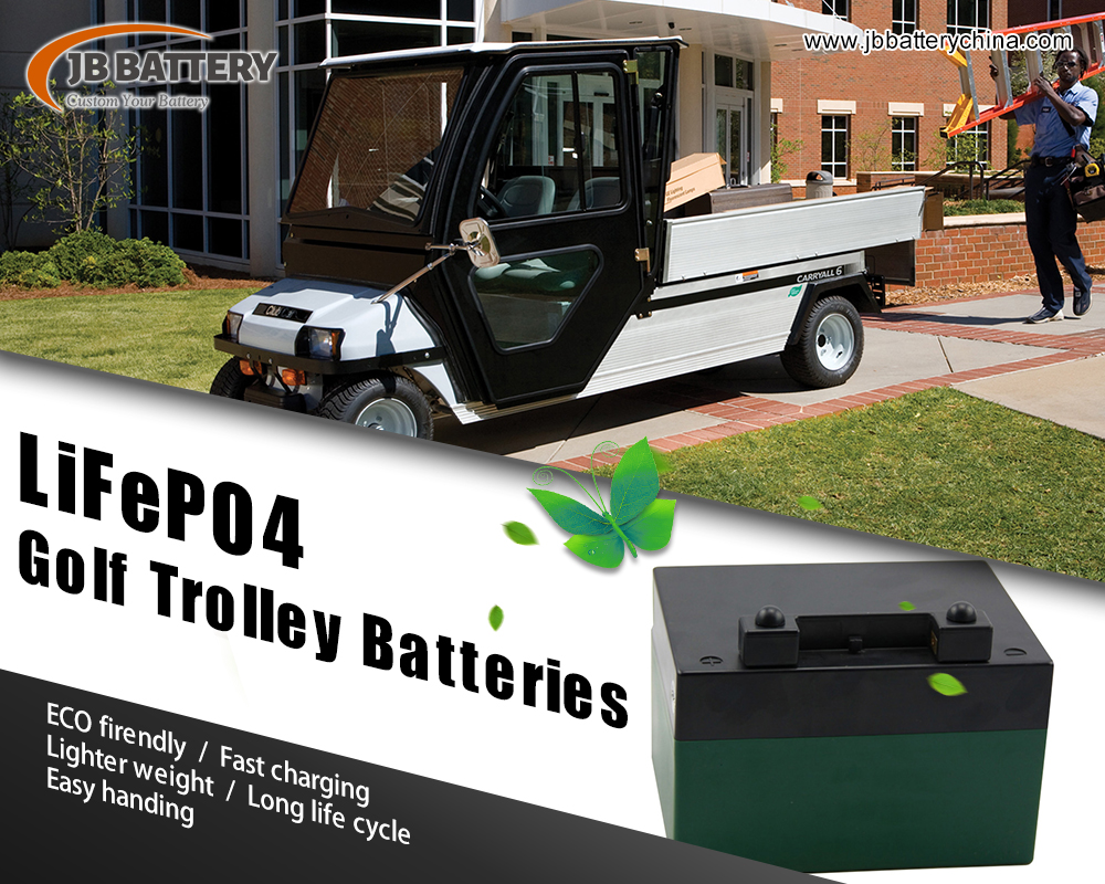 Qual è la durata media del pacco batteria del carrello da golf LiFePO4 personalizzato da 36 V 48 V?